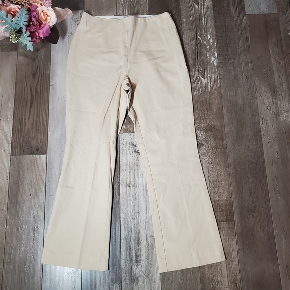 a new day Pants - NWT a new day Kick Flare Highest Rise Chino Dress Pants Women's Size 6R Beige
